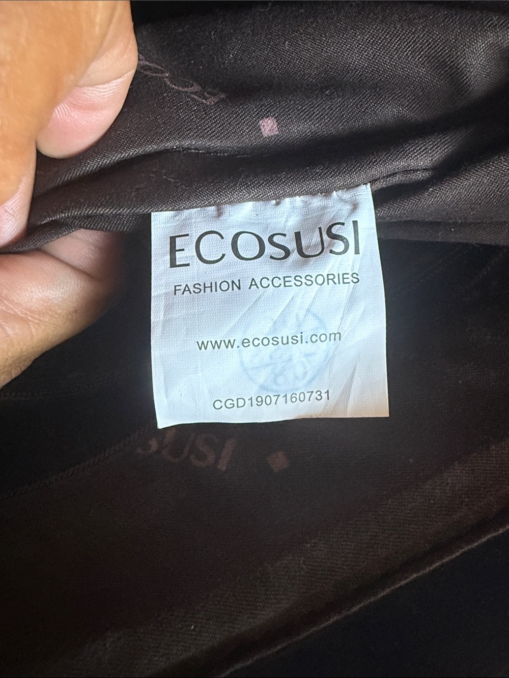 ECOSUSI Vegan Leather Laptop Briefcase 💼 Bag - Picture 3 of 7
